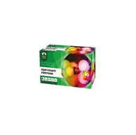 DEKORTREND svjetlosni niz za vrtnu zabavu, 10 opalnih RGB žarulja