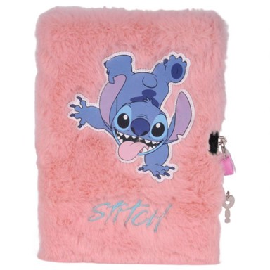 PASO Plišani dnevnik DS25LI-3677, A5, 96 listova, Stitch