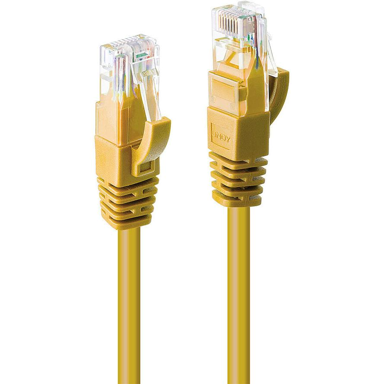 LINDY Mrežni kabel 48069 Cat6 U/UTP, 20 m, žuti