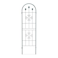 NORTHIX Dekorativne metalne vrtne rešetke, set 2 kom, 150 cm