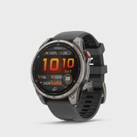 GARMIN Pametni sat Fenix 8 Pro 51 mm AMOLED Sapphire Graphite/Black titan s QuickFit silikonskom narukvicom