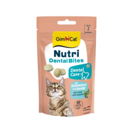 GIMCAT Poslastice za mačke Dental Bites s mačjom metvicom i algama, 40 g