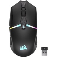 CORSAIR Miš Nightsabre, RGB, optički, bežični, 26000dpi, crni