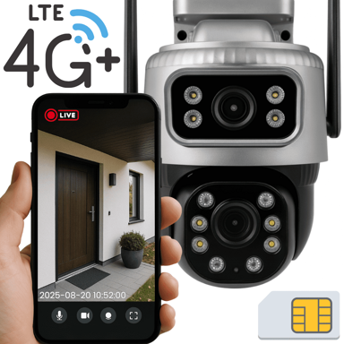 SPREEST Kamera obrotowa pro gsm sc20-4g v380