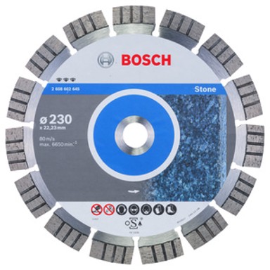 BOSCH Dijamantne rezne ploče Best for Stone za velike kutne brusilice