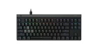 LOGITECH Gaming tipkovnica G515 Rapid TKL, RGB, mehanička, US Layout, USB, crna