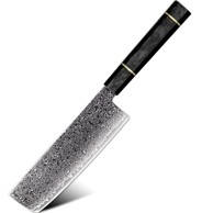 Damaskasti kuhinjski nož Ts-37450 Nakiri Kp37450, crni