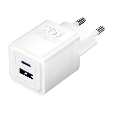 VENTION Punjač FEQW0-EU, USB-C + USB- A, 30W/30W, GaN 