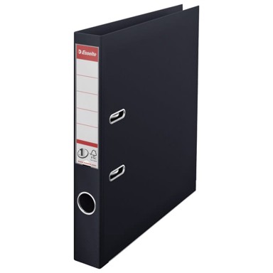 ESSELTE Registrator A4, uski, crni