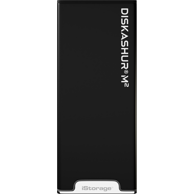 ISTORAGE Vanjski SSD diskAshur M2 PIN, 240 GB, M.2, USB-A / USB-C 3.2 Gen 1, crno