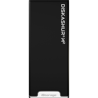 ISTORAGE Vanjski SSD diskAshur M2 PIN, 240 GB, M.2, USB-A / USB-C 3.2 Gen 1, crno