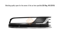 ISAM Maska branika VW Passat 11-14, prednja desna, HighLine 2, krom lajsne