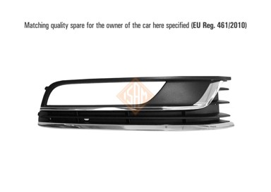 ISAM Maska branika VW Passat 11-14, prednja desna, HighLine 2, krom lajsne