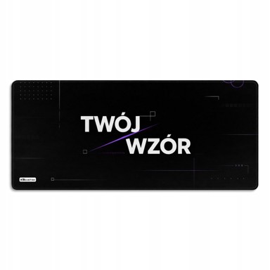 KBCUSTOM Gaming podloga za miša s vlastitim dizajnom, 90 x 40 cm, 4 mm