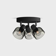 Reflektor, Sleet, 8720169299658, crna, 3x25W, plate