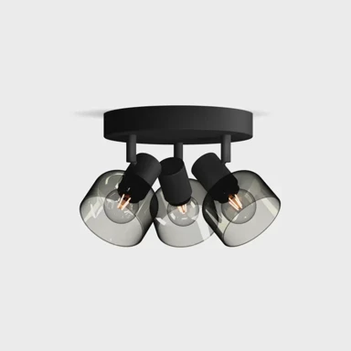 Reflektor, Sleet, 8720169299658, crna, 3x25W, plate