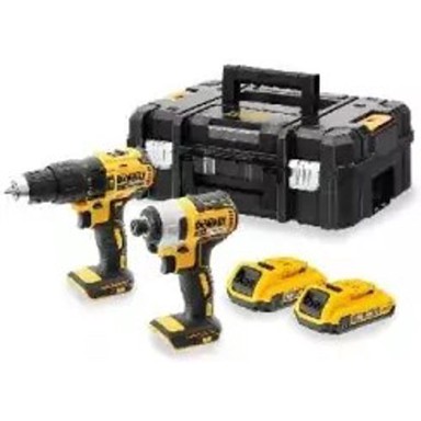 DEWALT Set alata DCK2060D2T-Qw, udarna bušilica DCD778 i udarni odvijač DCF787, 18 V, 2×2,0 Ah Li-Ion