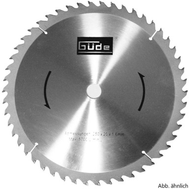 GÜDE List kružne pile 315 × 30 mm, 48 zuba