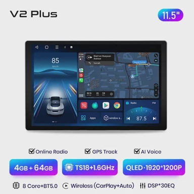 Autoradio uređaj, Android Auto za VW Golf 6 (2008–2016), 11.5 inch X7 Pro, 4GB