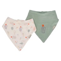 Slinček za djecu dupli paket Ježići od pamučnog muslina