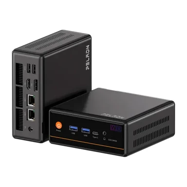 PELADN Mini računalo WO4 / AMD Ryzen 5 5600H, 16 GB, 512 GB SSD
