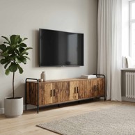 TV ormarić od konstruiranog drva, 146 x 33 x 50 cm, boja starog drva