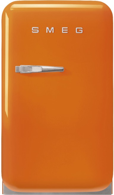 SMEG Mini hladnjak, FAB5ROR6, narančasti