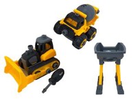 Kamion mikser, bager i skupljač betona 3u1 u koferu I03000767