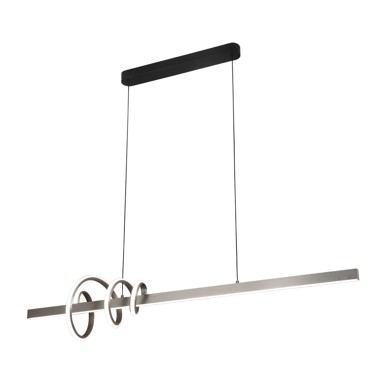 FEROTEHNA Visilica LED Aurora 52W 2650lm 4000K, crna