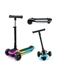 KINDERKRAFT Romobil LED Raket, crna