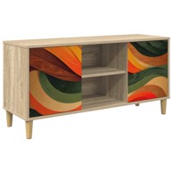TV ormarić Bonn 102 x 33 x 50 cm od konstruiranog drva, sonoma