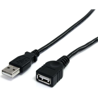 StarTech.com USB kabel 1,83 m USB A 0,48 Gbit/s, crno USBEXTAA6BK