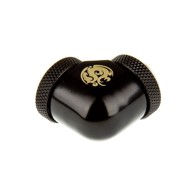 BITSPOWER Kutni adapter 90° Multi-Link, 12 mm AD na 12 mm AD, Hardtube, mat crna