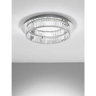 NOVA LUCE Plafonska svjetiljka Aurelia LED 41 W, 3500 K, 2505 lm, dimm, IP20 NL9333072, krom