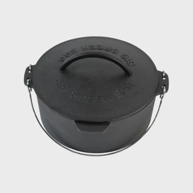 BIG GREEN EGG Dutch oven, lijevano željezo