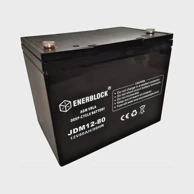 ENERBLOCK AGM baterija 12V 80Ah, VRLA, bez održavanja, Deep-cycle