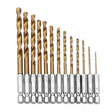 ROSFIX Set svrdla za metal 1,5–6,5 mm