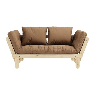 KARUP DESIGN Promjenjivi kauč Beat Natural Clear/Mocca, 162x80x77 cm
