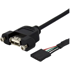 STARTECH USB kabel USBPNLAFHD3, 0,9 m, crni