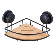 TENDANCE Košarica, vakuum, bambus, crna