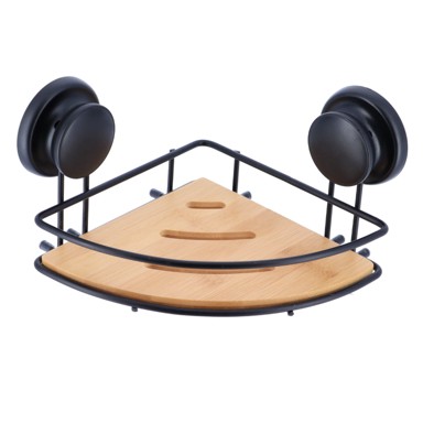 TENDANCE Košarica, vakuum, bambus, crna