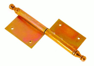 Šarka za vrata zaw D120 ozd, dekorativna, desna, 120 mm, pocinčana