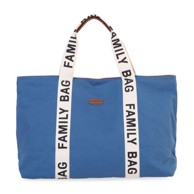 CHILDHOME Torba Family Bag signature platno, indigo
