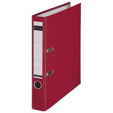 LEITZ Registrator A4, uski, crveni