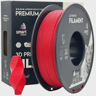 PREMIUM 3D FILAMENT Filament za 3D printer, PLA Matte, 1 kg, crvena