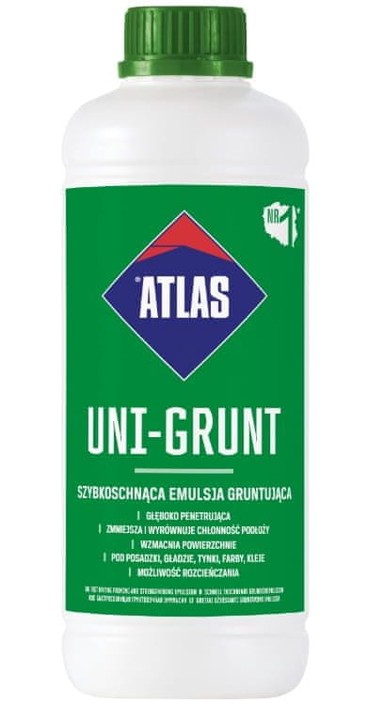 ATLAS Uni-Grunt Brzosušeća temeljna emulzija, 1 l