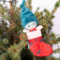 Božićni vilenjak Merry, zelena