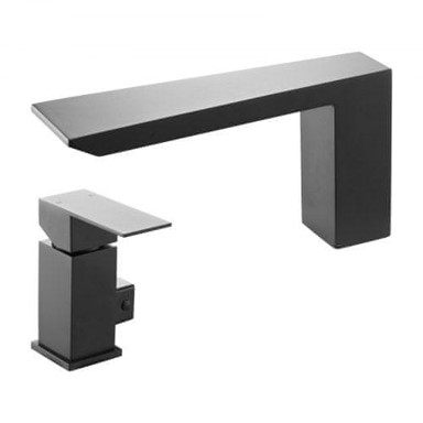 VEVOR Set slavine za kadu FS10039-MB-G, 22.7 x 7.2 x 17.5 cm, crna