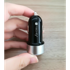 TECHLY Auto punjač IUSB2-CAR-ADP482, crni i srebrni
