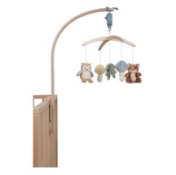 LITTLE DUTCH Glazbeni vrtuljak Forest Friends LD8900, s visećim igračkama